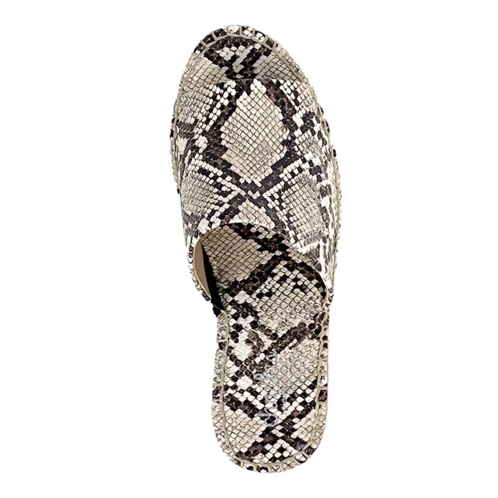 CHARLES‎ BY CHARLES DAVID Womens Beige Snake Print 2